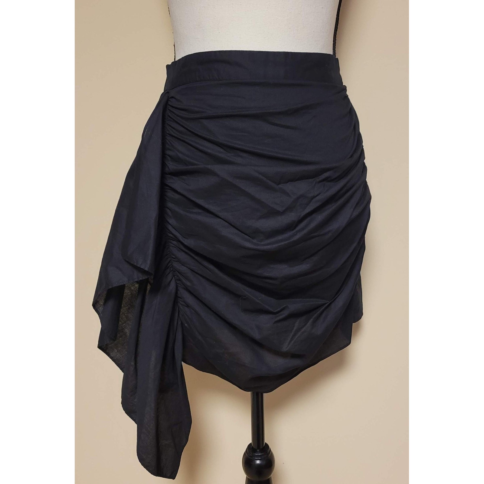 Rhode Hannah Ruched Mini Skirt